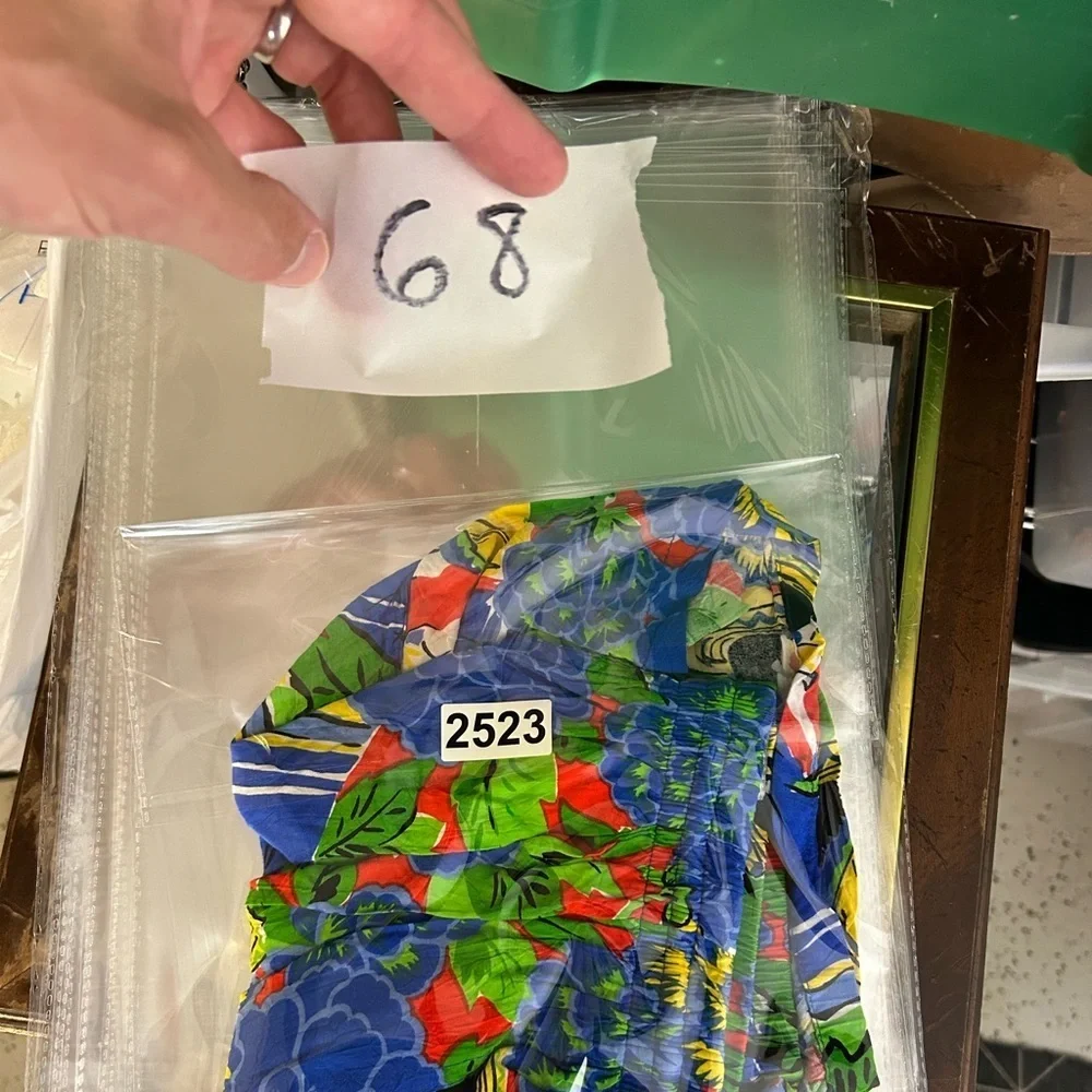 Vtg Jams World Colorful Floral Shorts Tropical Summer Beach Vacation Size S